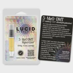 Vaporisateur Lucid Supply Co 5-MeO DMT : cartouche 150 mg/0,5 mL